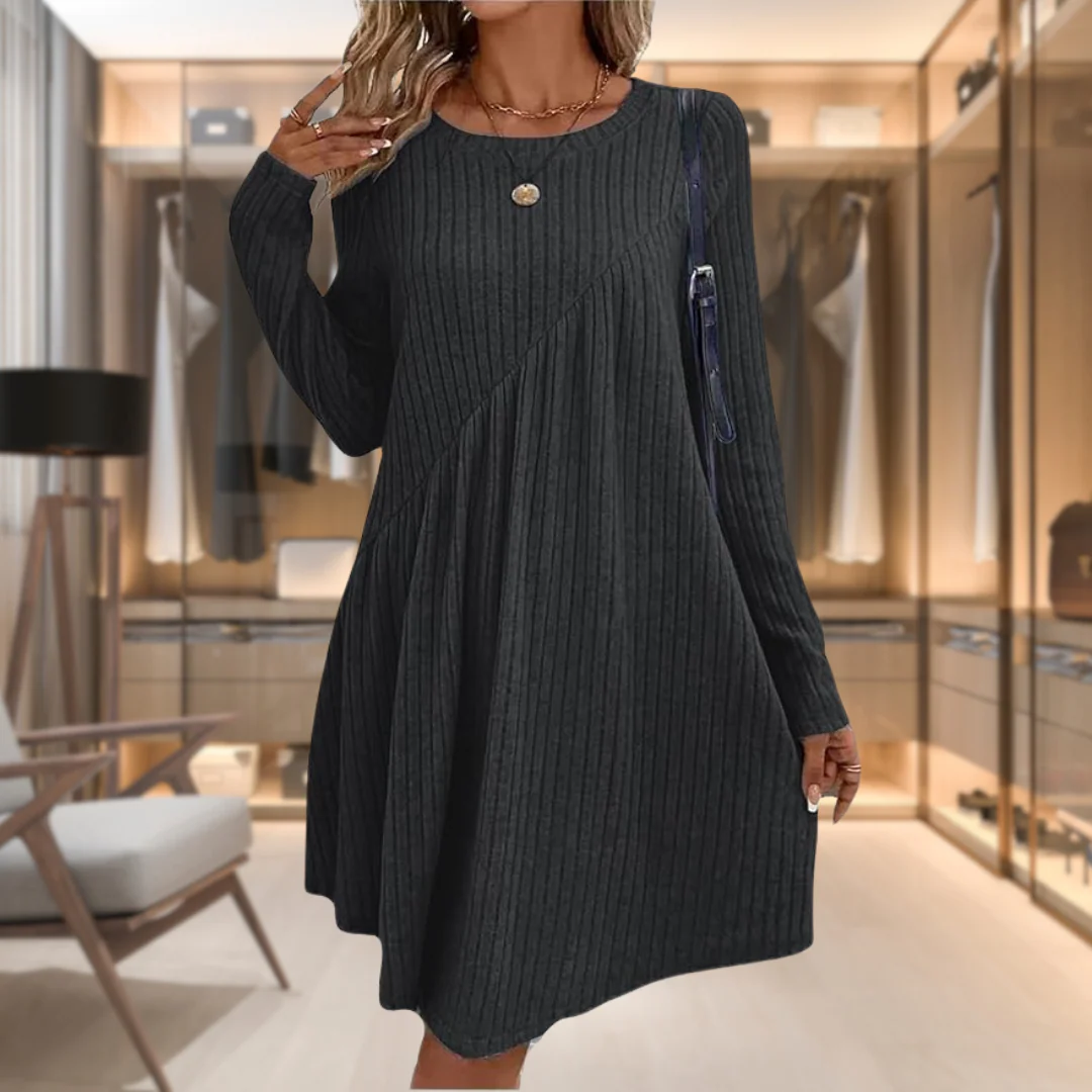 Easygoing Soft Feel Casual Dress - Image 8