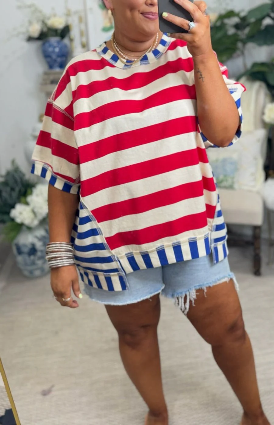 Soft Everyday Stripe Top – Flattering Fit for Casual Office Days and Relaxed Weekend Outfits - Image 7