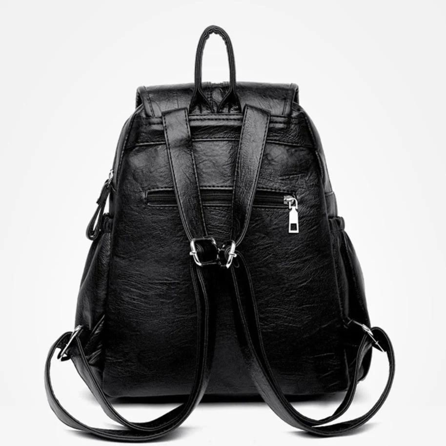 Soft Leather Backpack with Lightweight Feel - Image 18