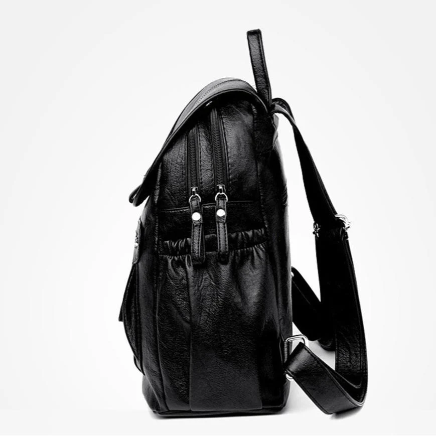 Soft Leather Backpack with Lightweight Feel - Image 6