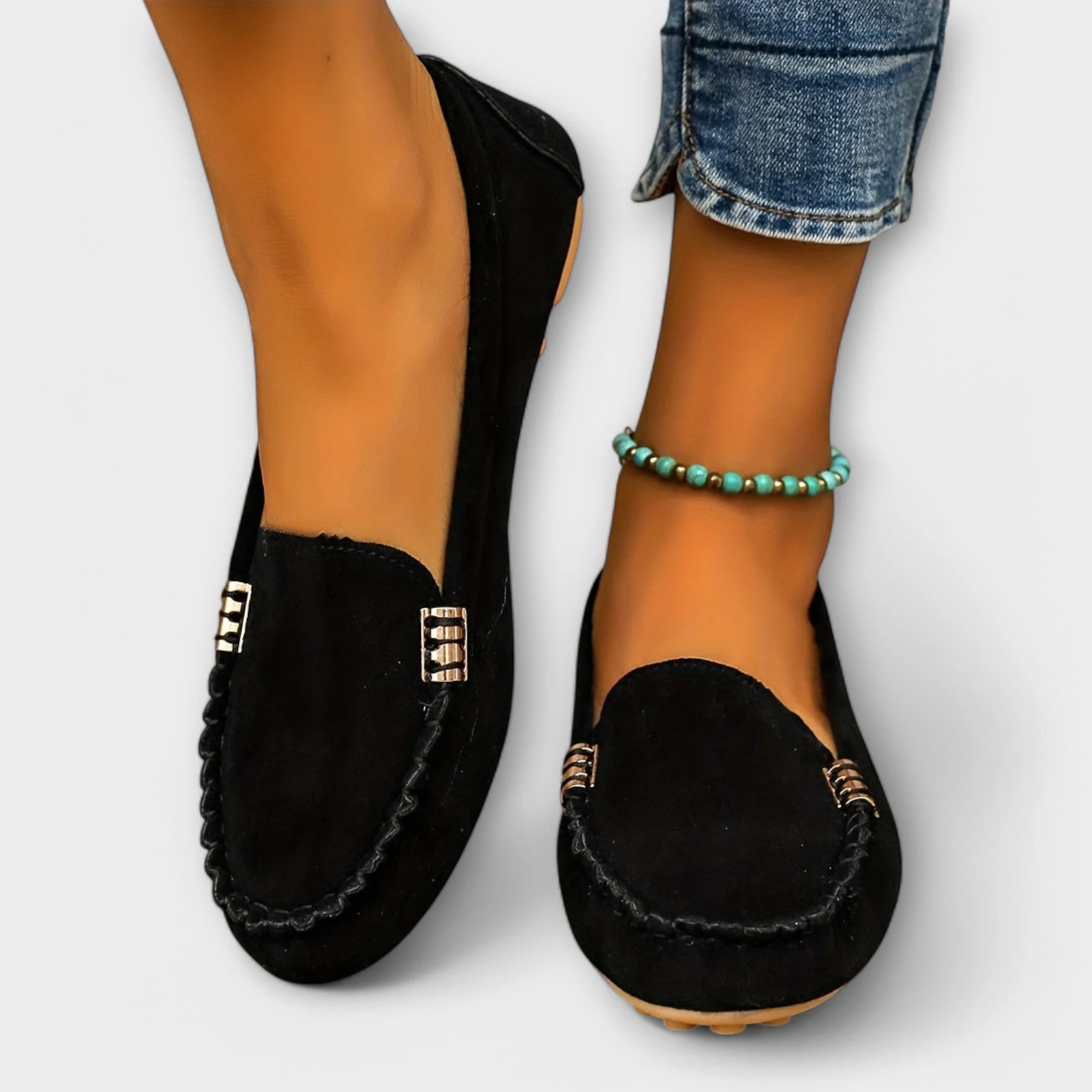 Soft Leather Moccasin Slip-On Shoes - Image 10