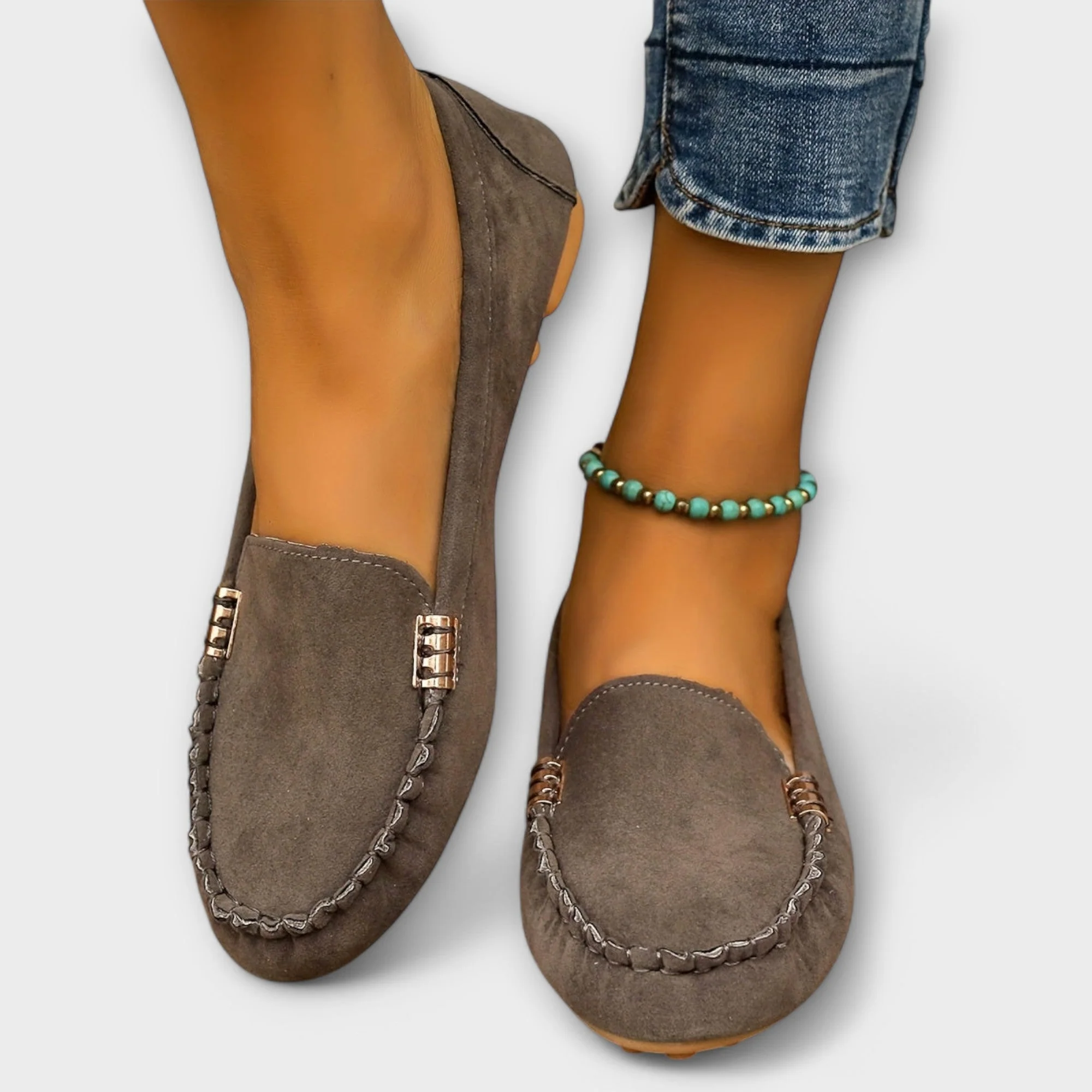 Soft Leather Moccasin Slip-On Shoes - Image 7