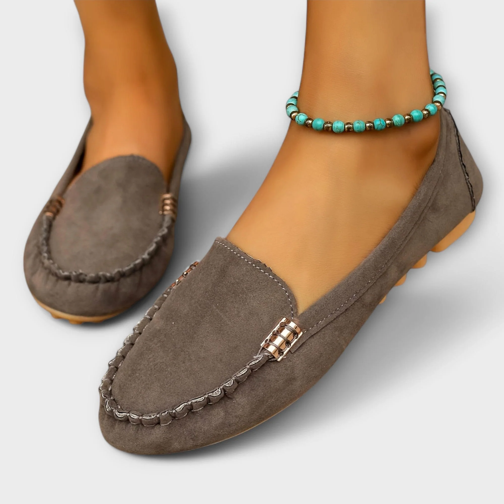 Soft Leather Moccasin Slip-On Shoes - Image 8