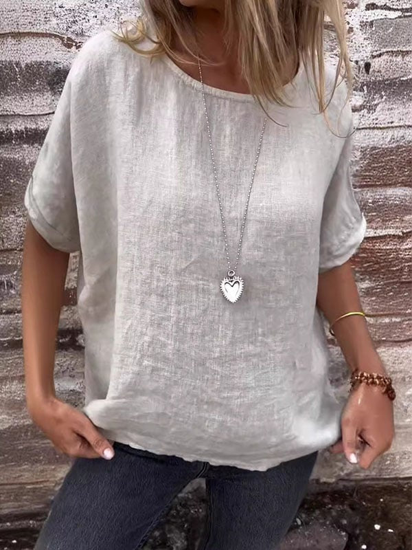 Soft Touch Minimalist Blouse - Image 2