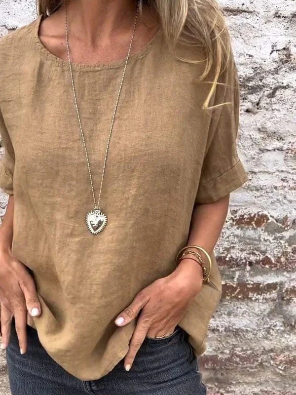 Soft Touch Minimalist Blouse - Image 5