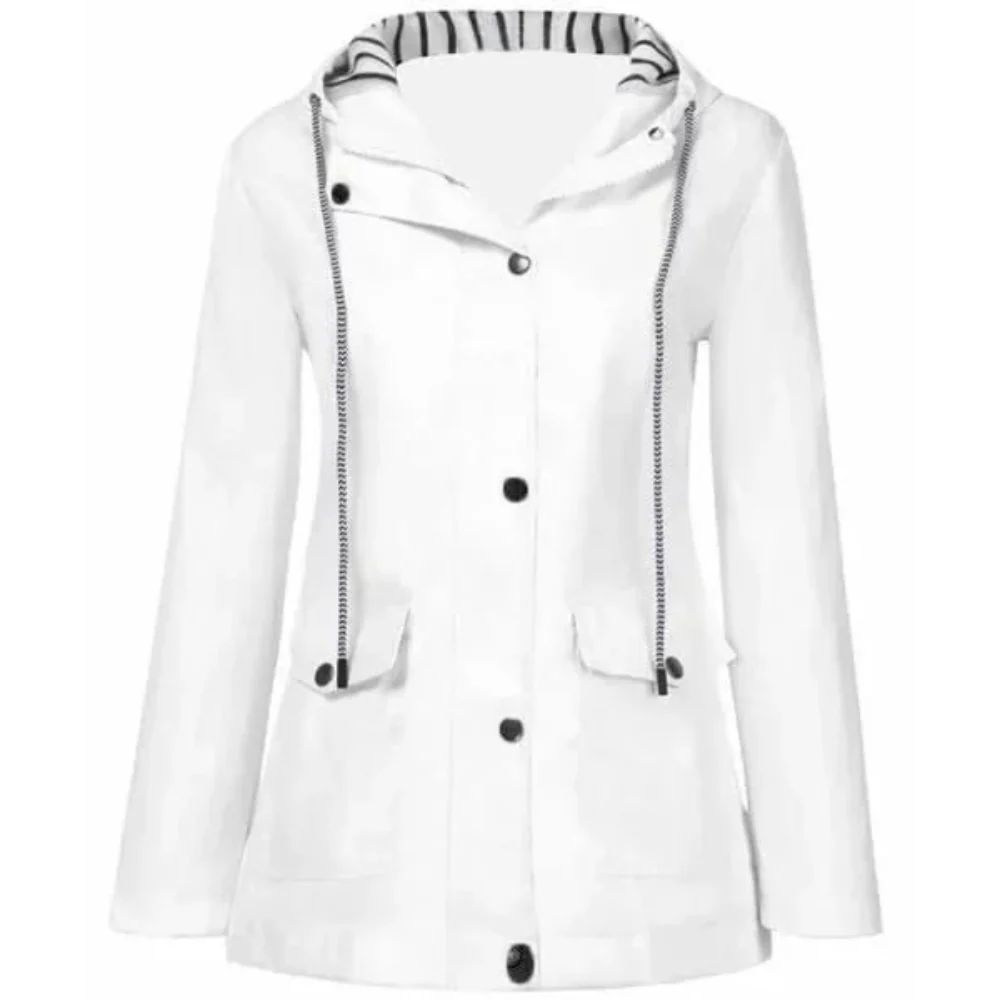 Stylish Women's Waterproof Raincoat - Image 16