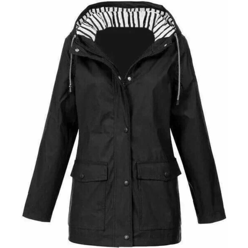 Stylish Women's Waterproof Raincoat - Image 2