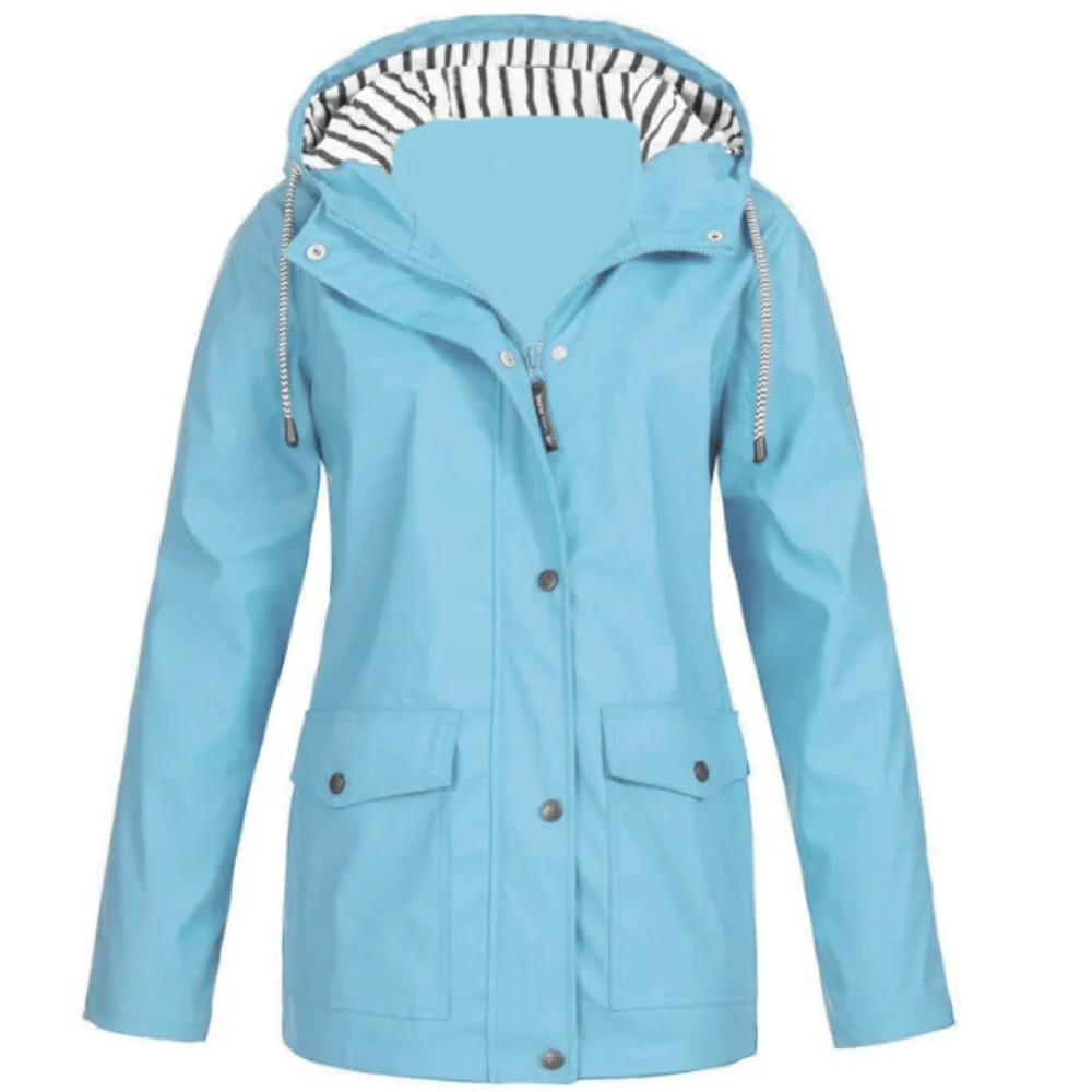 Stylish Women's Waterproof Raincoat - Image 20