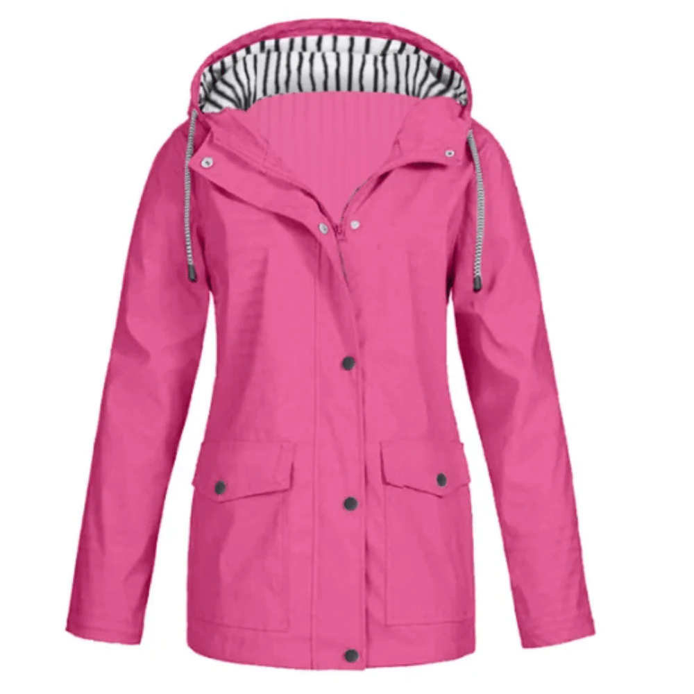 Stylish Women's Waterproof Raincoat - Image 21