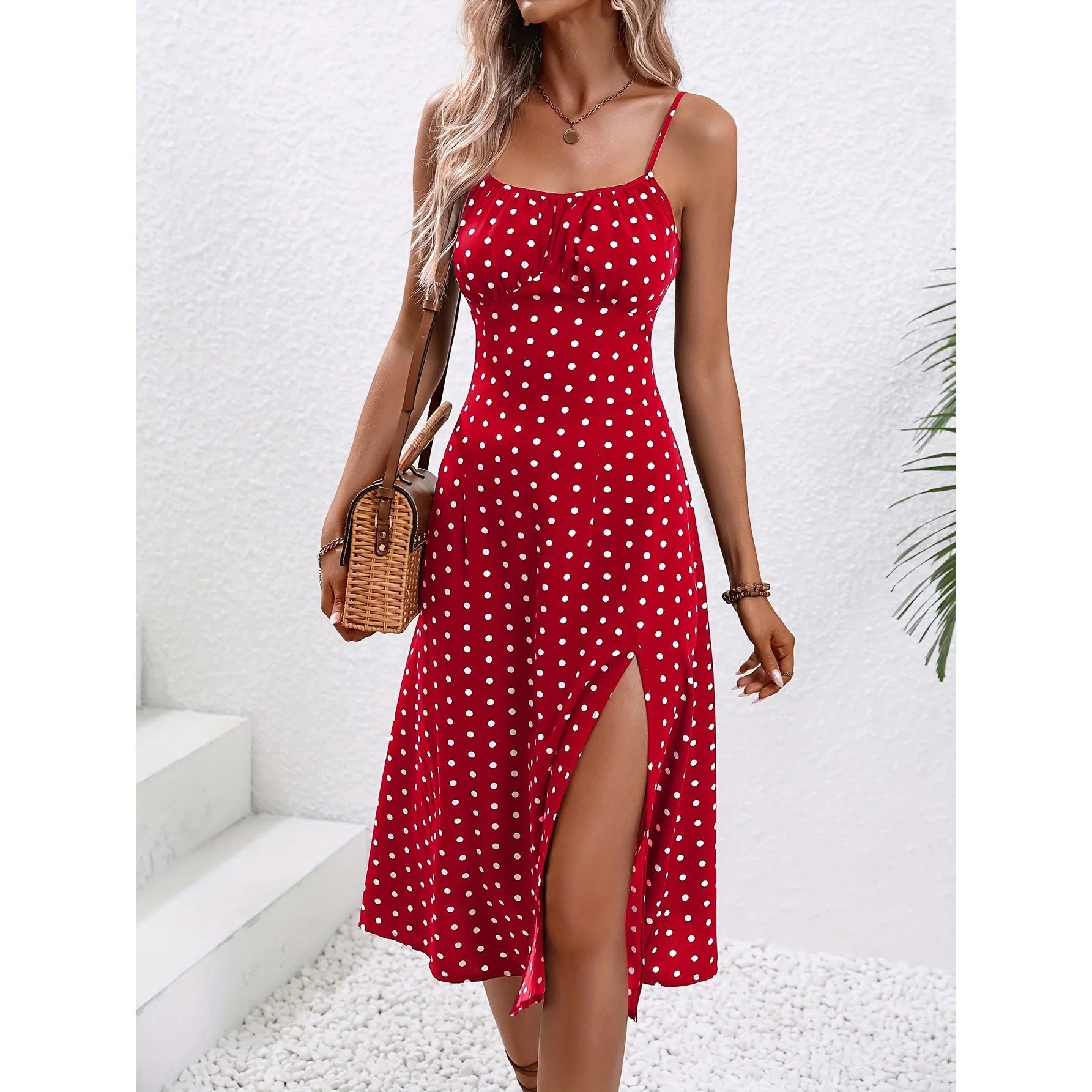 Spaghetti Strap Maxi Dress - Image 10