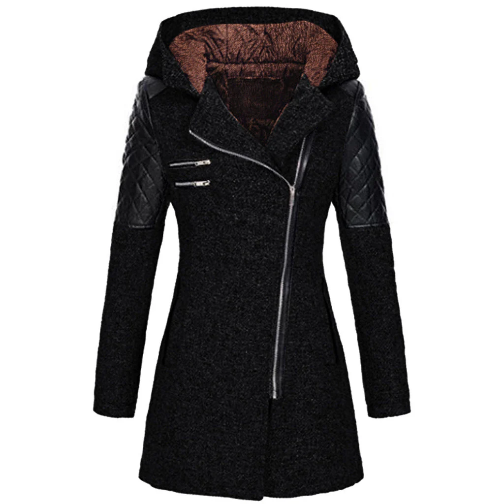 Statement Quilted Sleeve Coat - Image 20