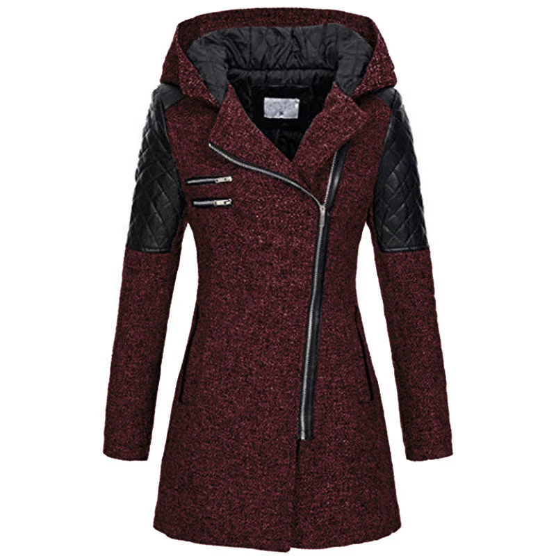 Statement Quilted Sleeve Coat - Image 7