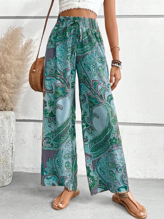 Stretch Waist Tribal Pants - Image 7