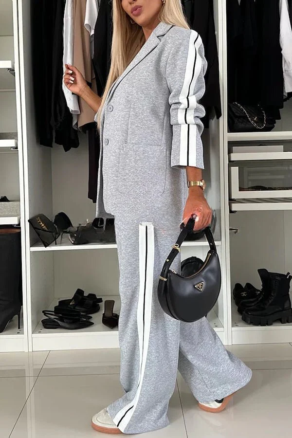 Stunning Blazer And Trousers Set - Image 15