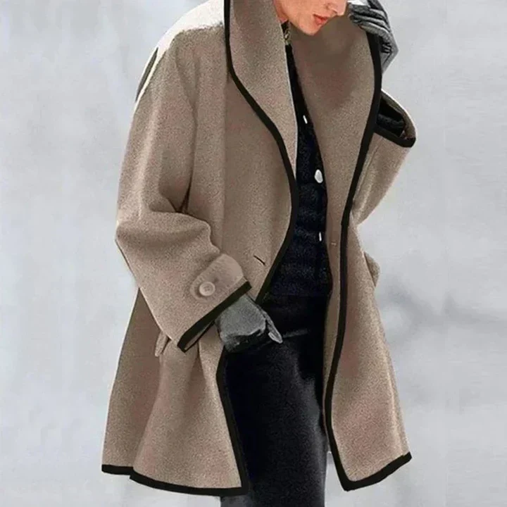 Stylish Double Breasted Wool Coat - Image 14