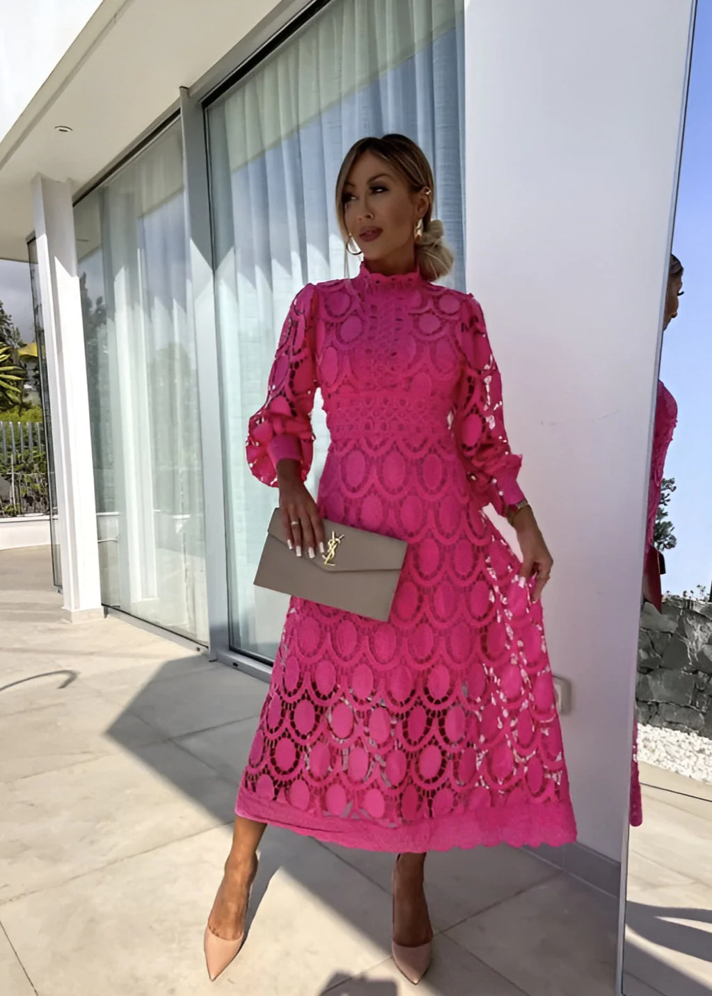 Stylish Flattering Long Dress - Image 11