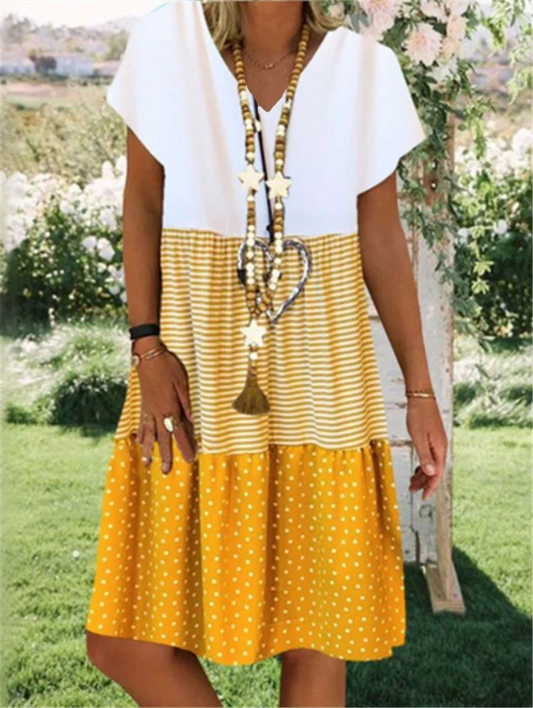 Stylish Floral Print Dress - Image 3