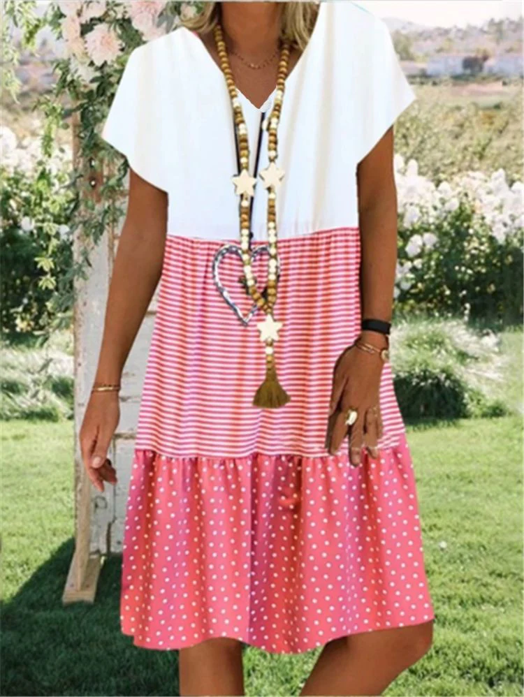Stylish Floral Print Dress - Image 4