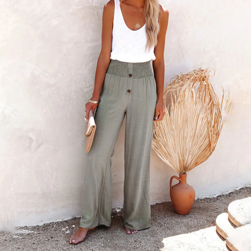 Stylish High Waist Trousers - Image 2