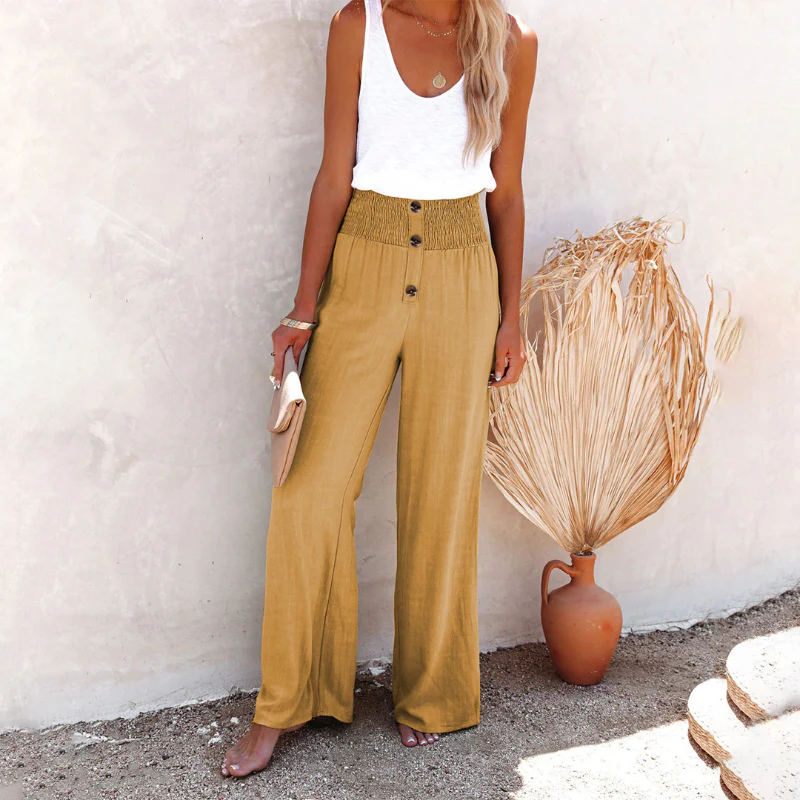Stylish High Waist Trousers - Image 3