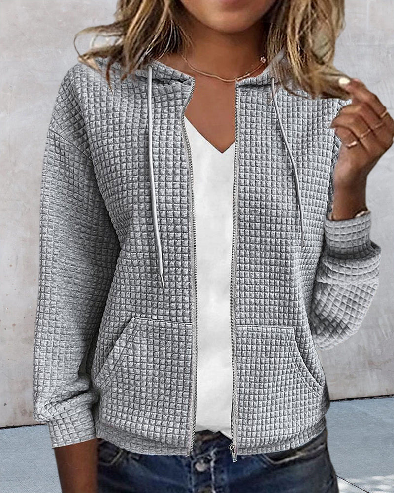 Stylish Long Sleeve Hoodie for Women - Image 2