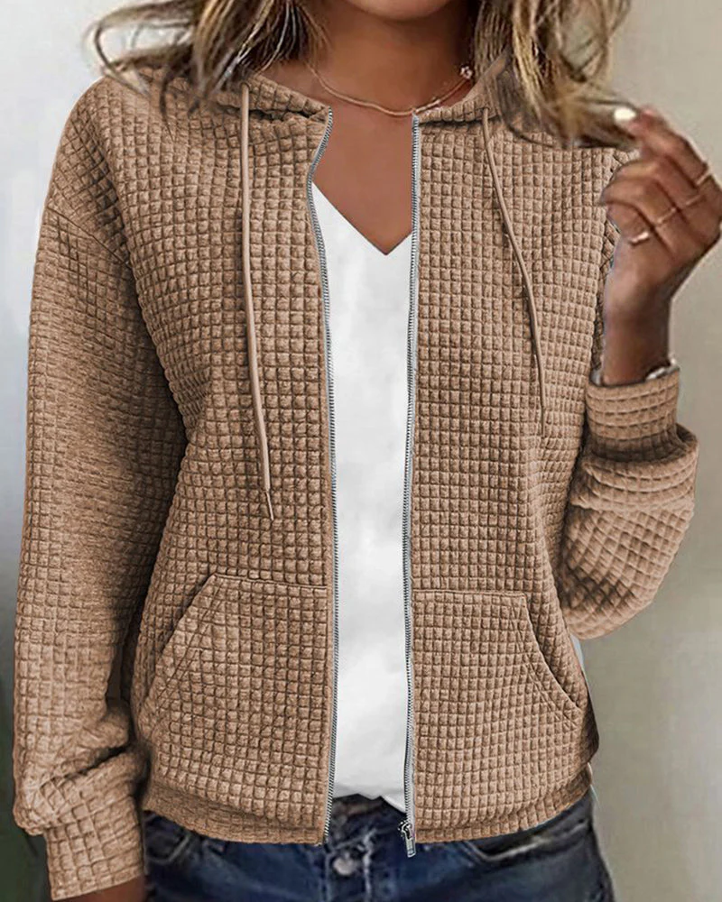 Stylish Long Sleeve Hoodie for Women - Image 6