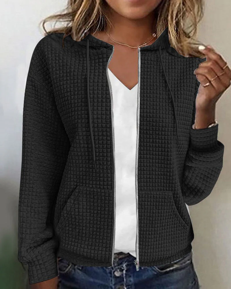 Stylish Long Sleeve Hoodie for Women - Image 8
