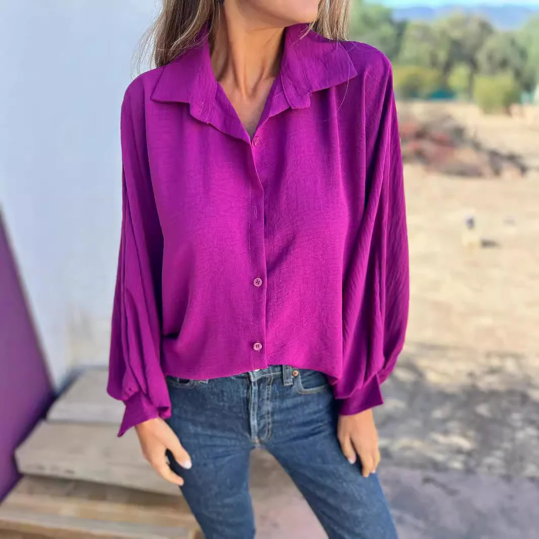 Stylish Oversized Blouse – Flowy, Lightweight & Effortless Fit for Elevated Everyday Looks - Image 5