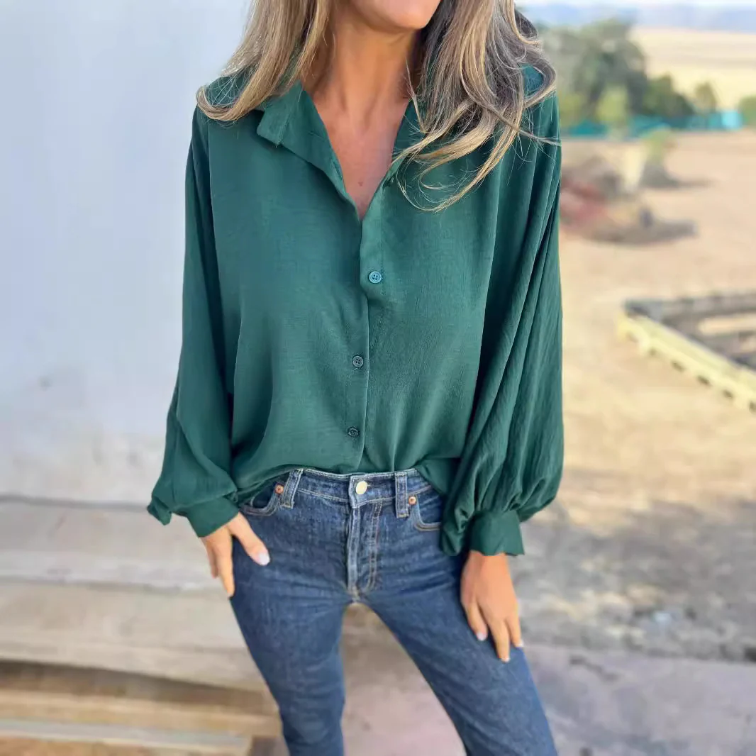Stylish Oversized Blouse – Flowy, Lightweight & Effortless Fit for Elevated Everyday Looks - Image 6