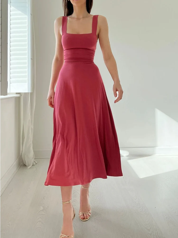 Stylish Reversible Midi Dress for Women - Image 14