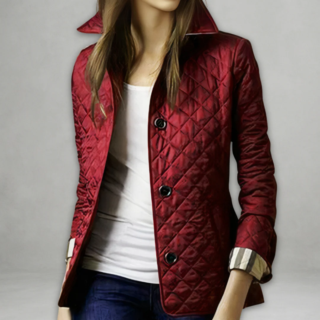 Stylish Spring Jacket with Buttons - Image 2