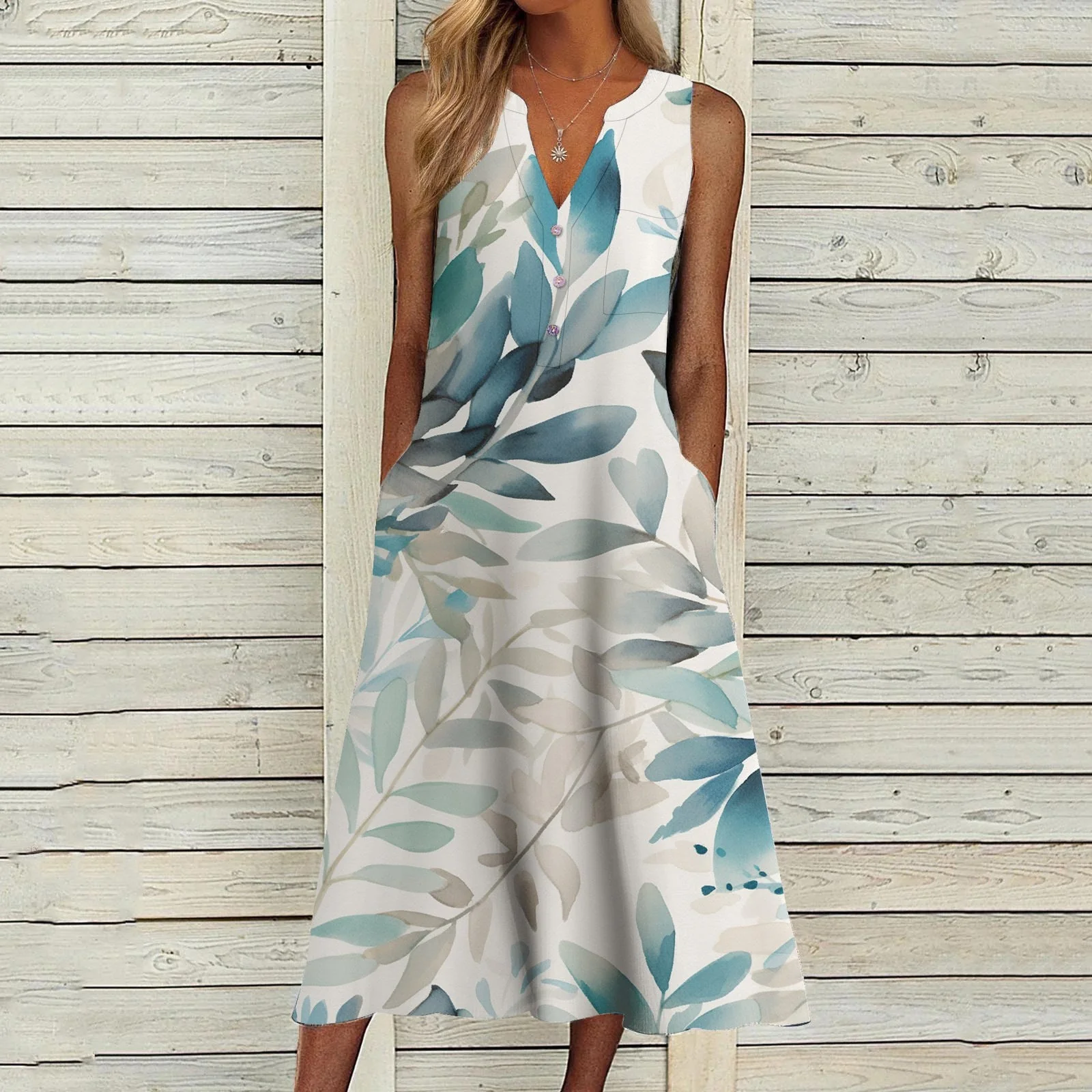 Summer Chill Casual Dress - Image 3