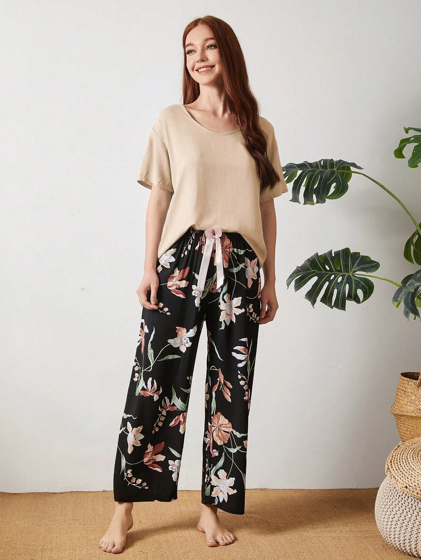 Summer Cotton Crepe Loungewear Set - Image 58