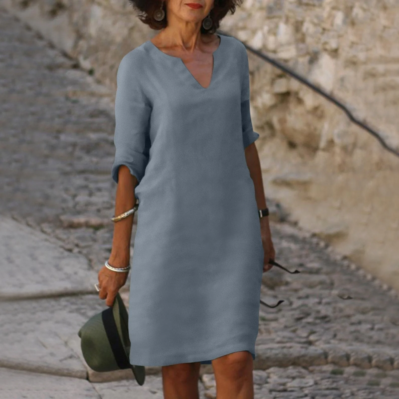 Summer Dress with Tummy Coverage - Image 28