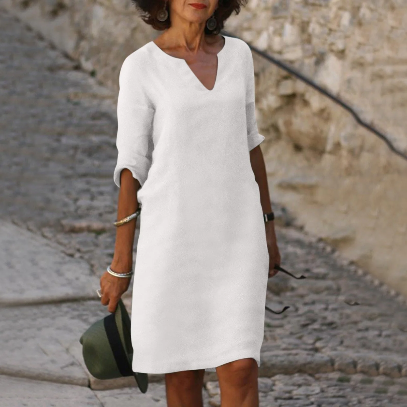 Summer Dress with Tummy Coverage - Image 9