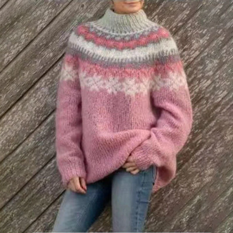 Sweater with Icelandic pattern - Image 2