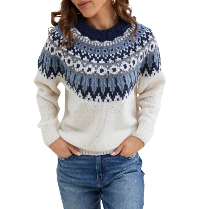 Sweater with Icelandic pattern - Image 9