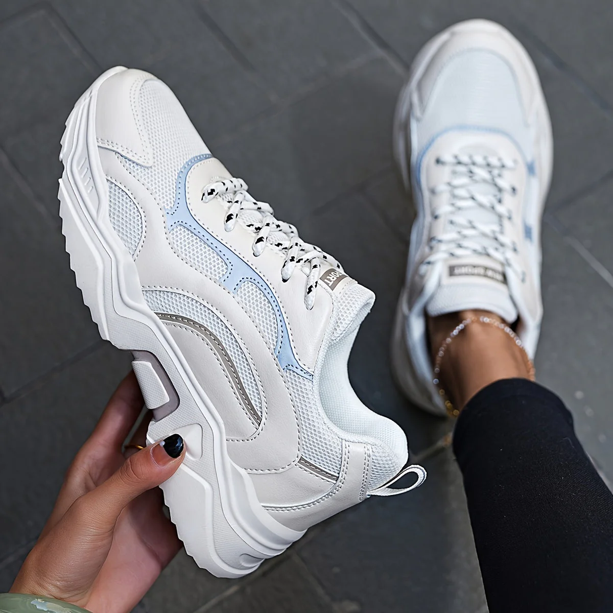 Thalia – Trendy Platform Chunky Sneakers - Image 10