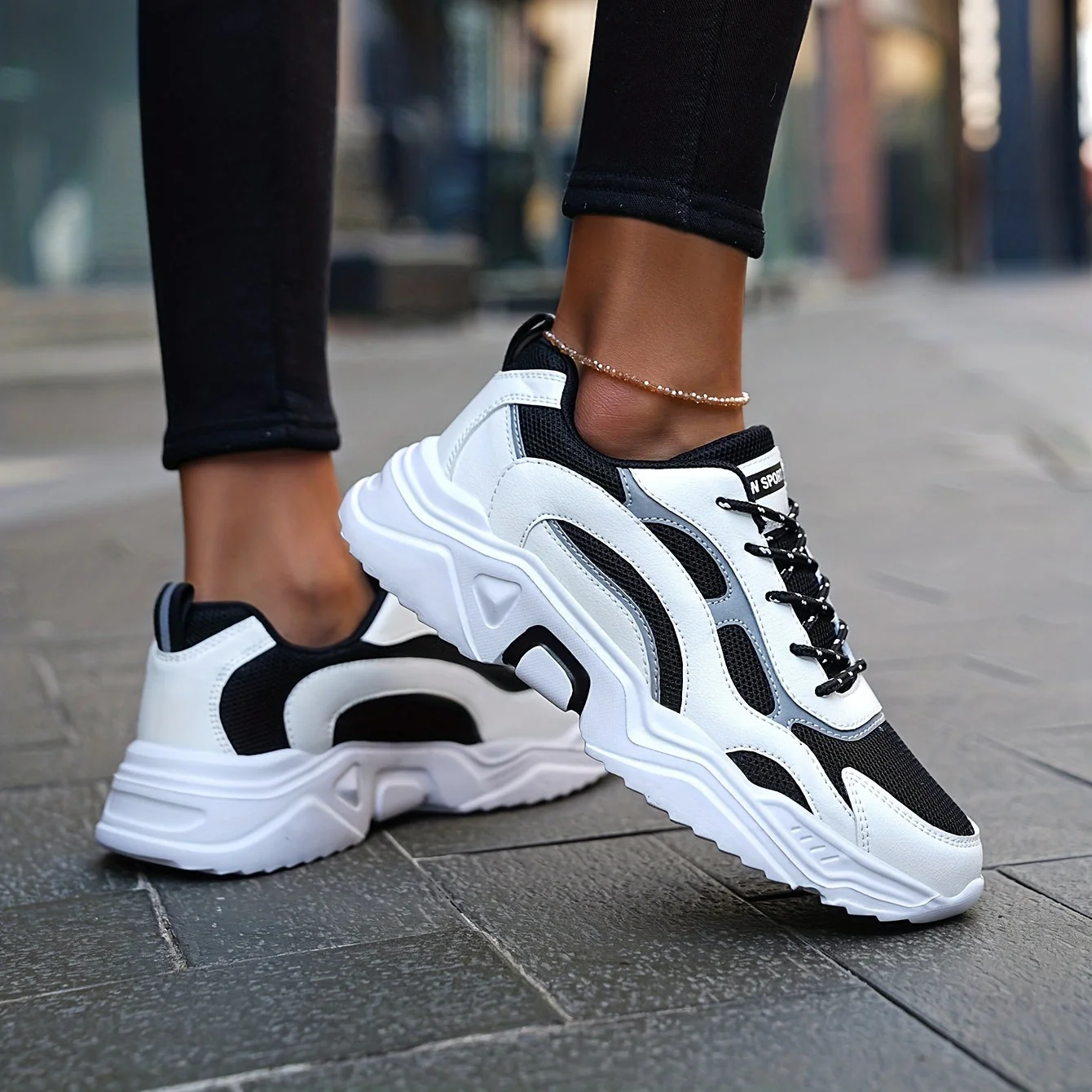 Thalia – Trendy Platform Chunky Sneakers - Image 2