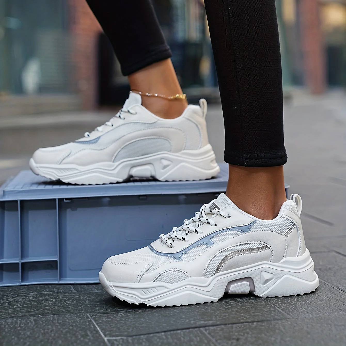 Thalia – Trendy Platform Chunky Sneakers - Image 3