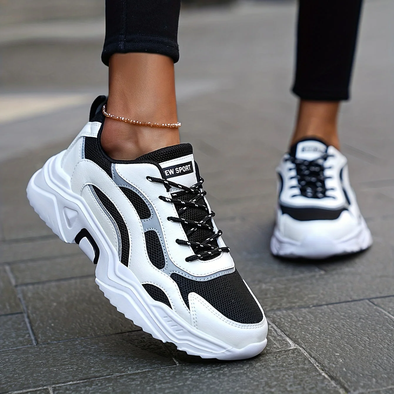 Thalia – Trendy Platform Chunky Sneakers - Image 6