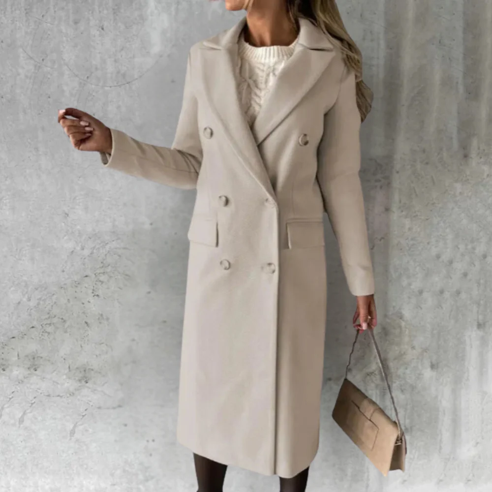 Timeless Longline Overcoat Jacket - Image 7