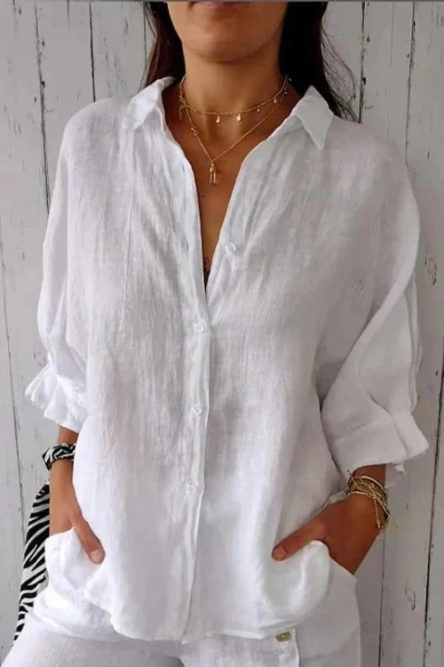 Timelessly Elegant Button-Down Shirt - Image 2