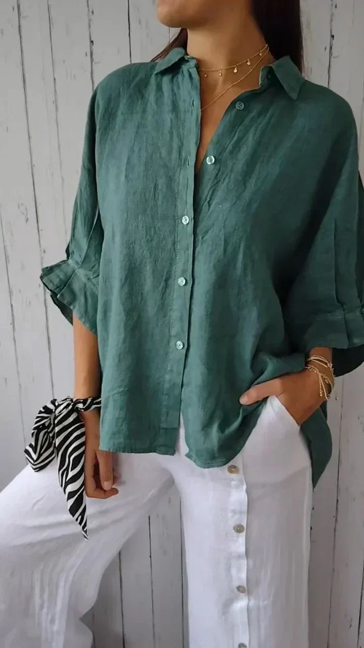 Timelessly Elegant Button-Down Shirt - Image 6