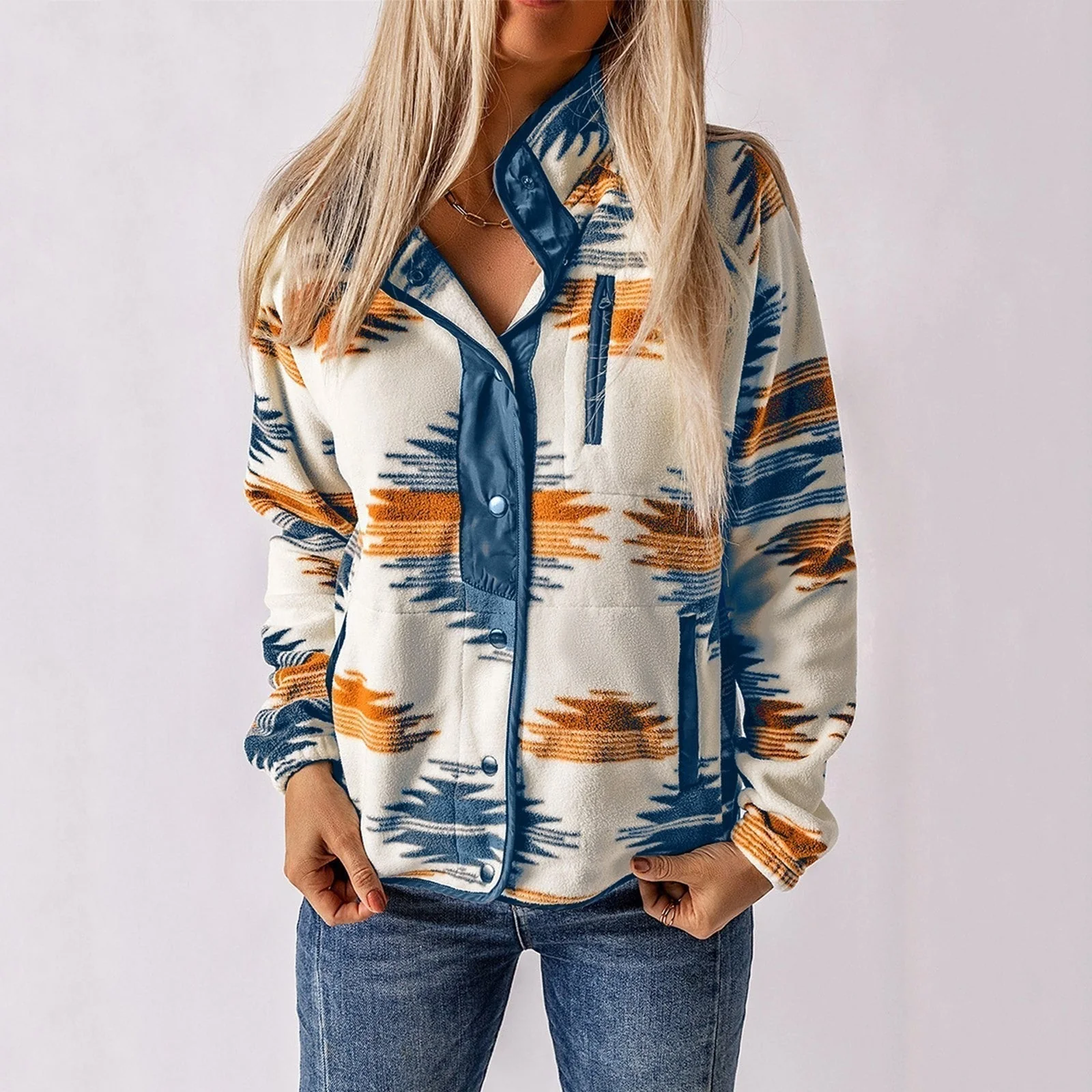 Trendy Atsaki Bomber Style Jacket - Image 2