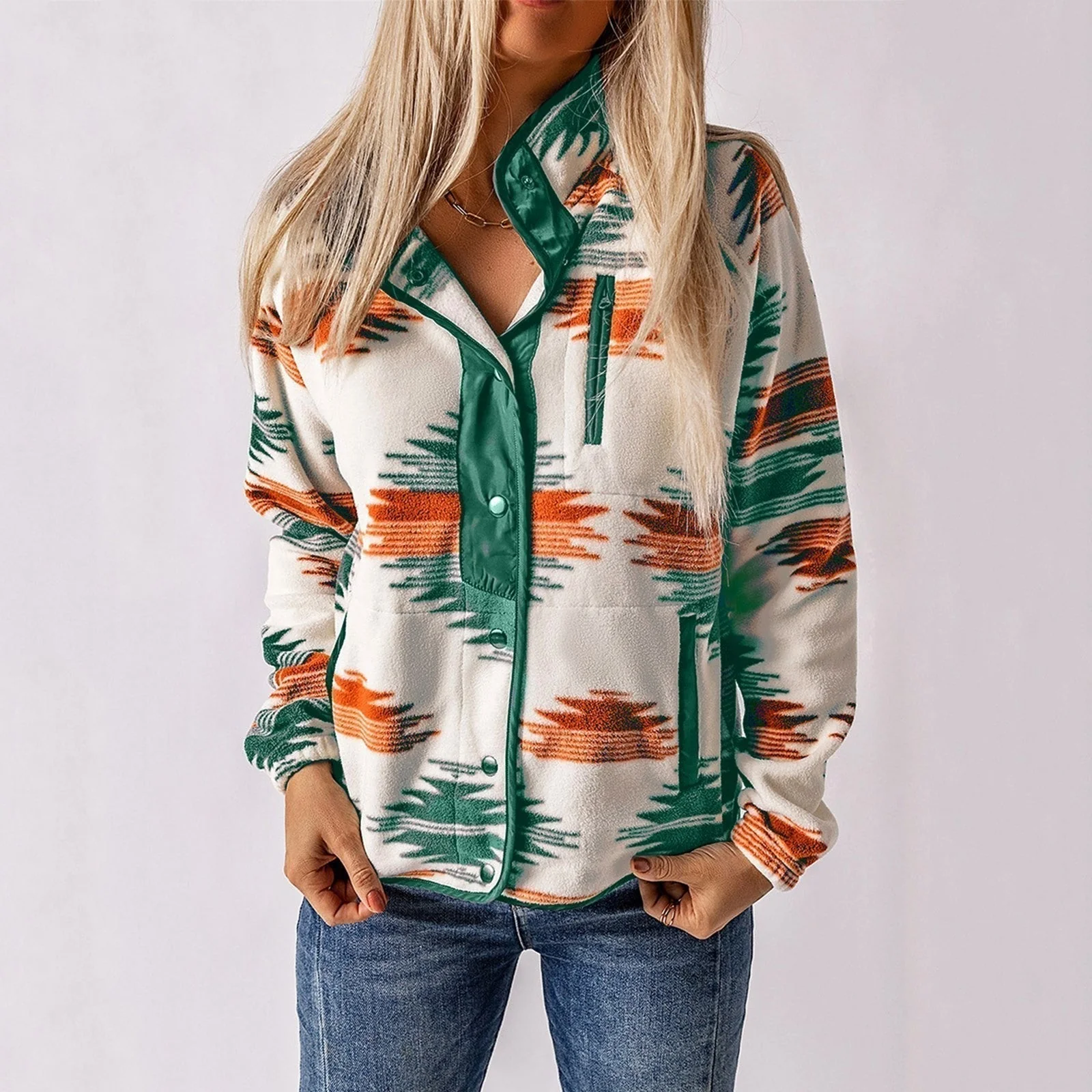 Trendy Atsaki Bomber Style Jacket - Image 4