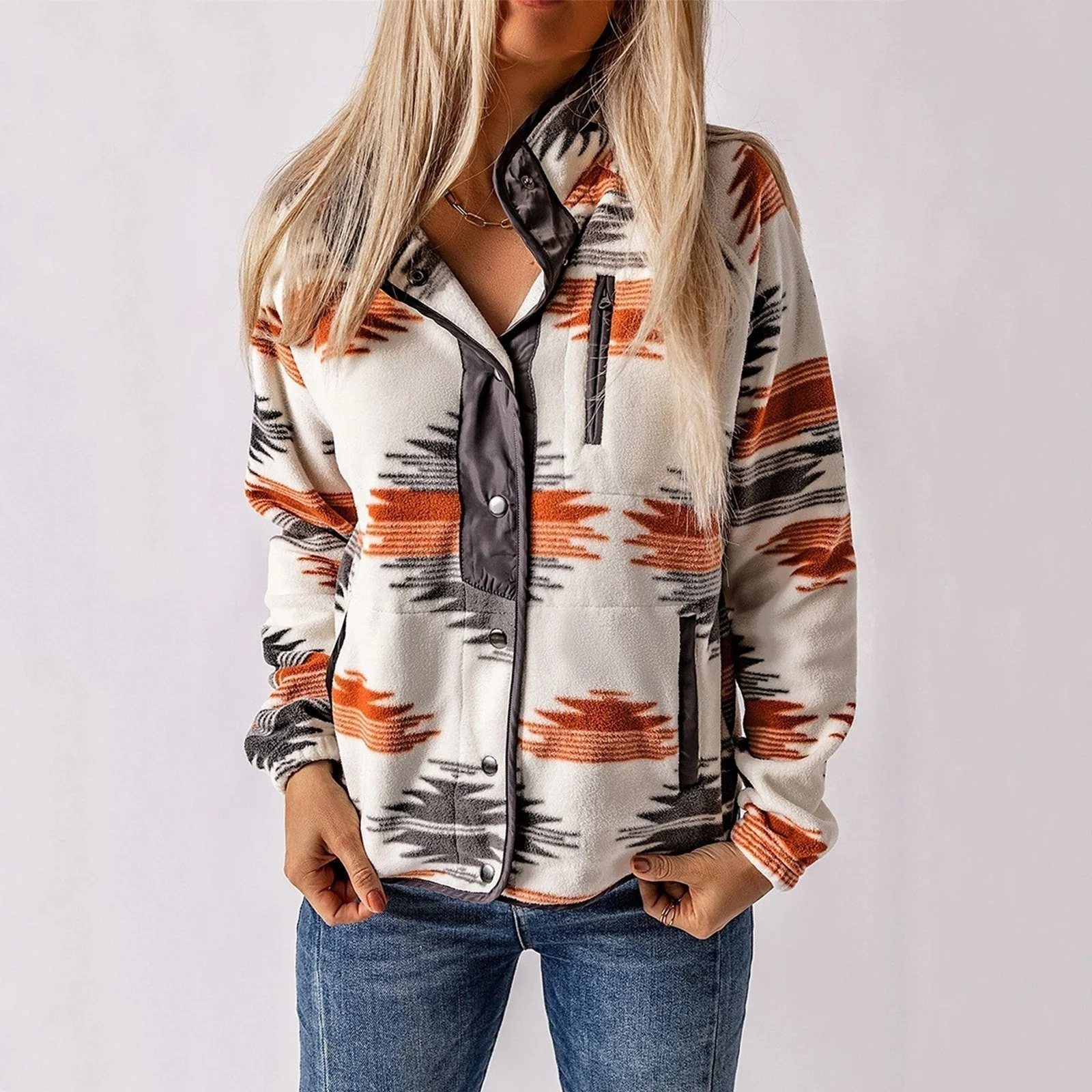 Trendy Atsaki Bomber Style Jacket - Image 5