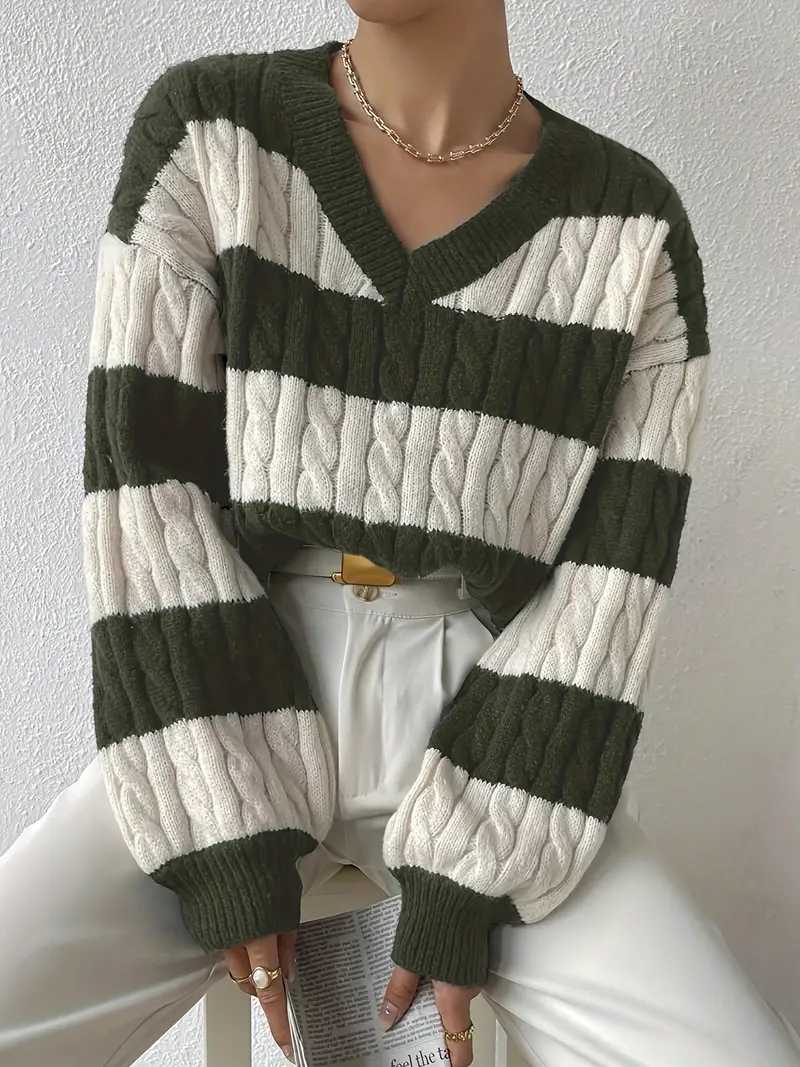 Trendy Cozy Knit Sweater for Women - Image 15