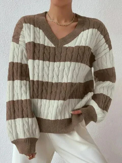 Trendy Cozy Knit Sweater for Women - Image 16