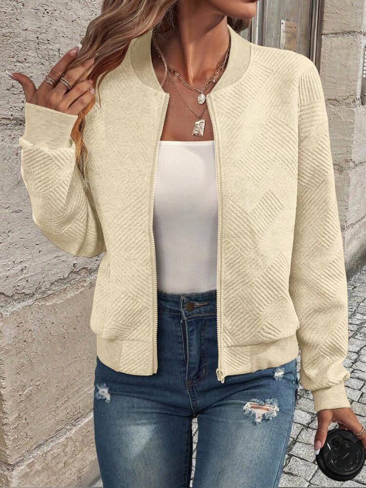 Trendy Solid Color Women’s Casual Jacket - Image 20